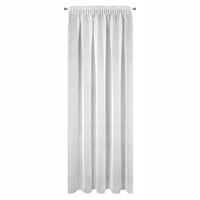Firana gotowa na taśmie SONIA 140x270 Eurofirany biała