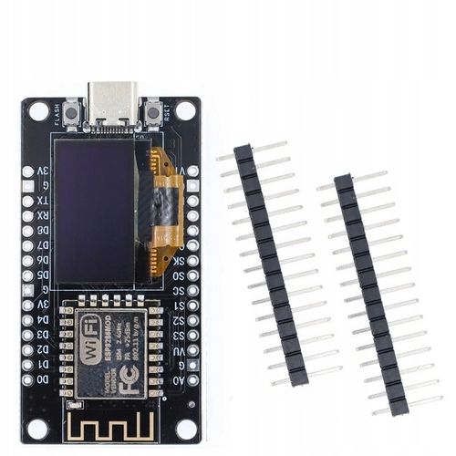 ESP8266 NODEMCU V3 OLED 0.96 128X64 Z USB-C DO ARDUINO IDE / MICROPYTHON na Arena.pl