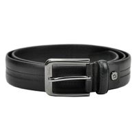 Pasek męski skórzany PIERRE CARDIN GF 8004 Niebieski