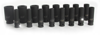 ZESTAW NASADKI UDAROWE NASADOWE DO KLUCZ PNEUMATYCZNY 1/2'' 8-32mm BJC