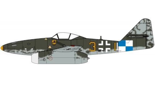 Airfix Messerschmitt Me 262A-1a na Arena.pl