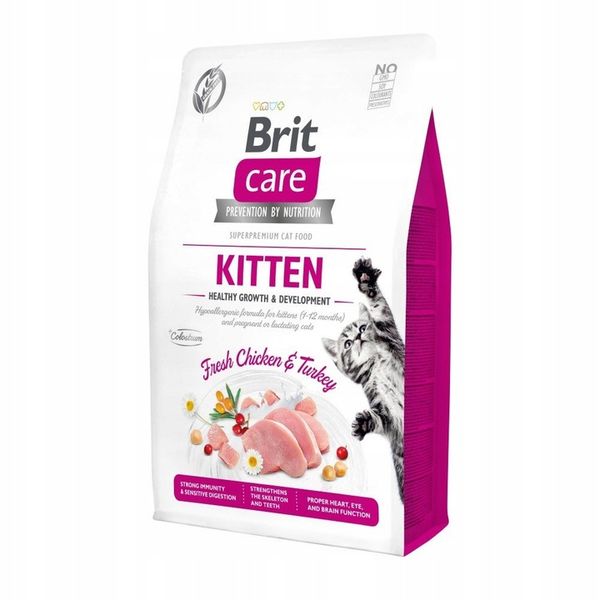 BRIT Care Grain-Free Kitten Growth Development 2kg zdjęcie 3