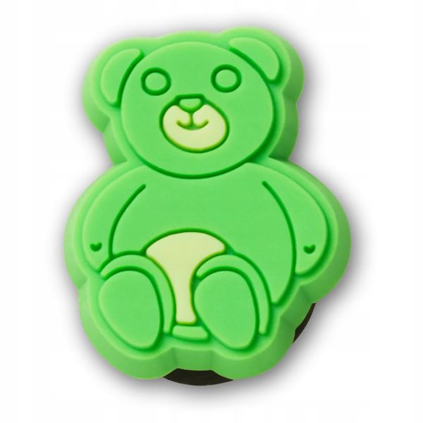 Przypinka Crocs Jibbitz Pin Do Butów Crocs Cartoon Green Teddy zdjęcie 1