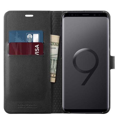 SPIGEN WALLET S Samsung Galaxy S9 Plus - BLACK na Arena.pl