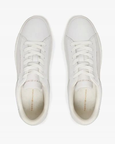Tommy Hilfiger Sneakersy Essential Court FW0FW08320 Biały R39 na Arena.pl