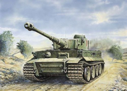 Italeri Tiger I Ausf. E/ H1 na Arena.pl