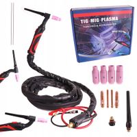 2X Uchwyt spawalniczy TIG SR-26 8m SKIN FLEX PRO wtyk 13mm + akcesoria