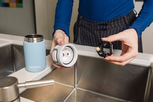 Kambukka kubek termiczny Etna 300ml Breezy Blue termos na kawe podróżny na Arena.pl