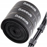 TAŚMA RZEPOWA DO KABLI BASEUS ORGANIZER KABLI MOCNY ZESTAW 3 SZTUK X 1M