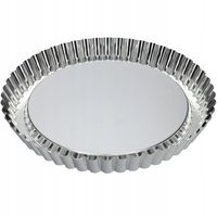 BLACHA OKRĄGŁA FORMA DO PIECZENIA TARTY CIAST 30cm