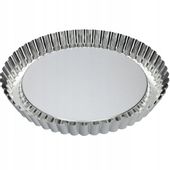BLACHA OKRĄGŁA FORMA DO PIECZENIA TARTY CIAST 30cm