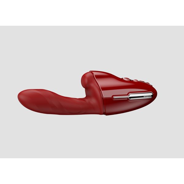 Qingnan No.9 Handheld Vibrating and Rotating Thruster Set Red zdjęcie 7