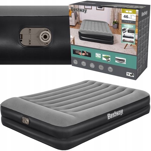 Materac Dwuosobowy z Pompką Dmuchany Duży Łóżko do Spania Bestway 67403 na Arena.pl