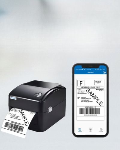 Drukarka termiczna do etykiet z Bluetooth Vretti na Arena.pl