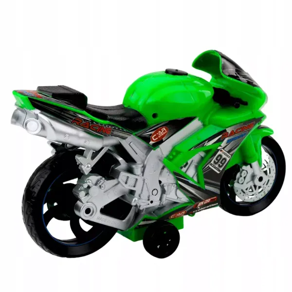 Motor wyścigowy zielony zdjęcie 3