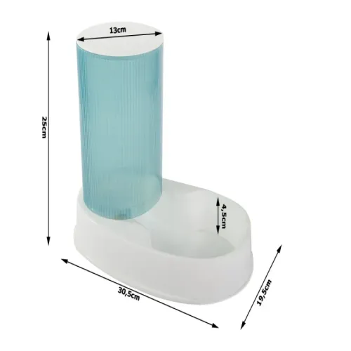 Dozownik karmy podajnik dla psa kota miska automat na suchą karmę na Arena.pl