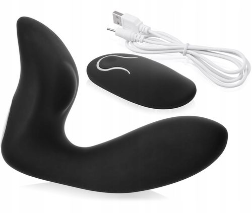 WIBRUJĄCY MASAŻER PROSTATY SEX WIBRATOR MĘSKI DO ANUSA 12 FUNKCJI Z PILOTEM na Arena.pl