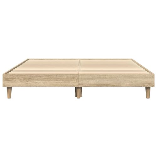 Łóżko bez materaca, dąb sonoma, 120x200 cm na Arena.pl