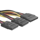 Qoltec Kabel rozgałęziacz SATA żeński | 2xżeński |  0.5m