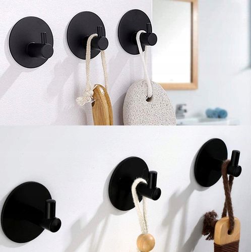 Haczyki Do Łazienki Łazienkowe Samoprzylepne X 4 na Arena.pl