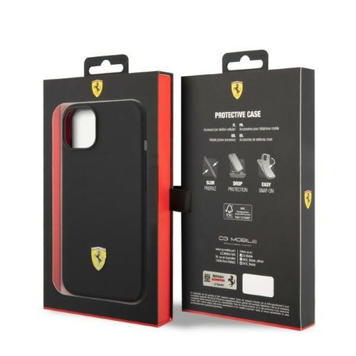 Etui Ferrari do iPhone 15 Plus, iPhone 14 Plus, Czarny MagSafe na Arena.pl