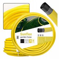 Wąż Ogrodowy Gumowy Podlewanie 1/2" 50m ULTRA MOCNY ODPORNY Nawodnienie