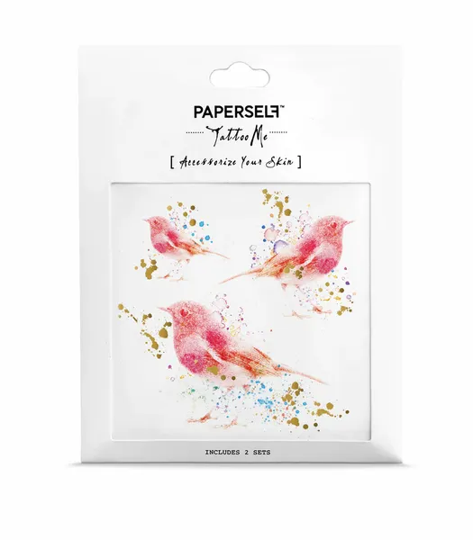 Tatuaż naklejany wodny Robin zdjęcie 1