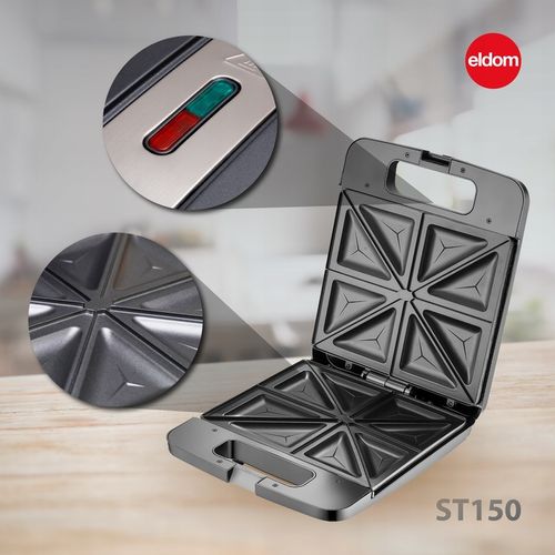 OPIEKACZ DO KANAPEK TOSTÓW SANDWICH TOSTER 1400W DUŻY XXL 4 KANAPKI na Arena.pl