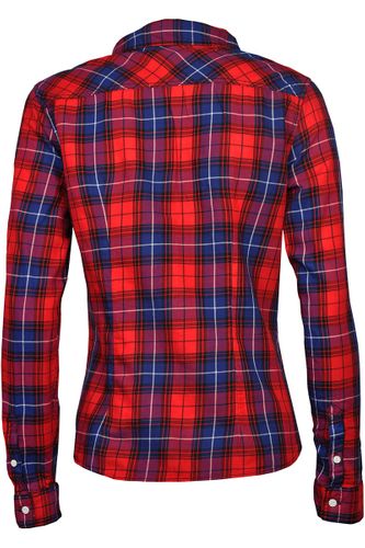 H&M Koszula Czerwono-Granatowa Krata - 32 / XXS na Arena.pl