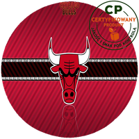 Opłatek na tort Chicago Bulls