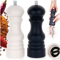 2x Młynek Pieprzu Soli Mielenia Przypraw Młynki Zestaw Młynków Przyprawnik