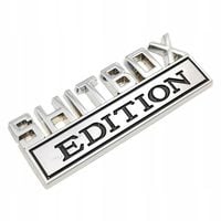 Naklejka Stylowa Wlepka na Samochód Emblemat SHITBOX EDITION Rat Style Auto