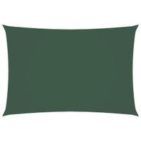 Prostokątny żagiel ogrodowy, tkanina Oxford 2,5x4,5 m, zielony
