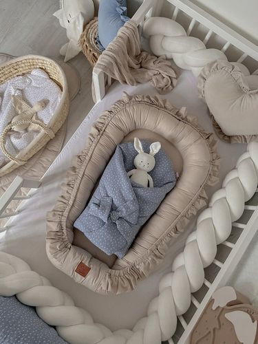 KOKON NIEMOWLĘCY BAWEŁNIANY Z FALBANKĄ INFANTILO na Arena.pl