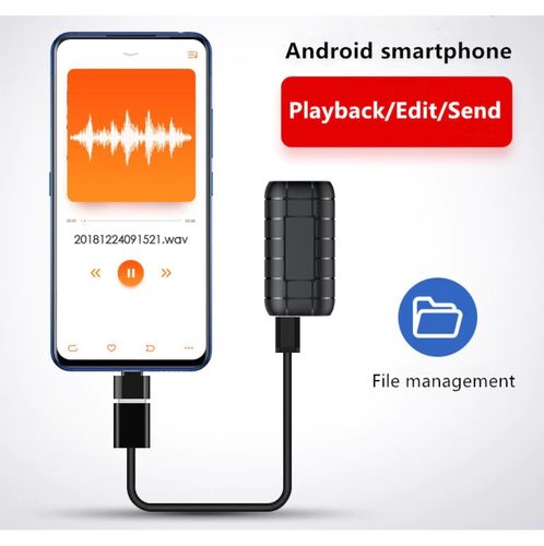 MINI DYKTAFON PENDRIVE URUCHAMIANY NA GŁOS MAGNES na Arena.pl