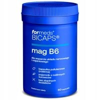 ForMeds BICAPS MAG B6 60 kaps. Magnez z Witaminą B6 SKURCZE ODPORNOŚĆ KOŚCI
