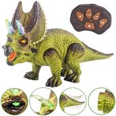 WOOPIE Dinozaur Zdalnie Sterowany RC Robot Triceratops