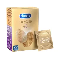 durex nude no latex 20 szt - prezerwatywy bezlateksowe, cienkie