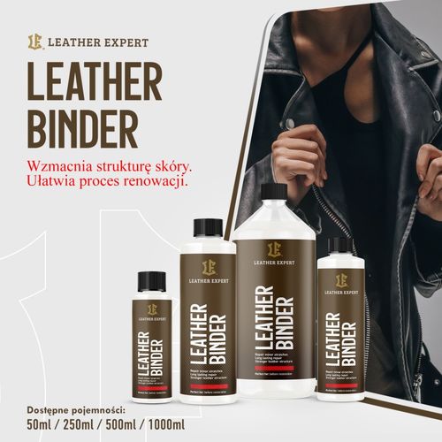 leather binder - spoiwo do włókien skór 250 ml leather expert le-04-b250 na Arena.pl