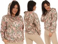 F600 Kangurka BLUZA pastelowe PRINTY