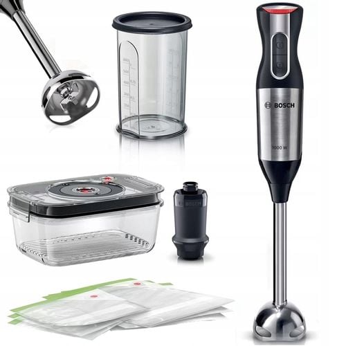 Blender ręczny Bosch Ergomixx MS6CM61V2 1000W Turbo pakowanie próżniowe na Arena.pl