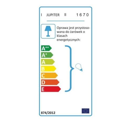 Lampa podłogowa stojąca BERIS tytan E27 2x60W fr1 na Arena.pl