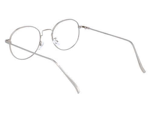 Srebrne okulary zerówki na Arena.pl