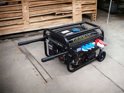 AGREGAT PRĄDOTWÓRCZY A8 5,2kW MIEDŹ prądu AVR + ELEKTRYCZNY ROZRUCH GERMAN na Arena.pl