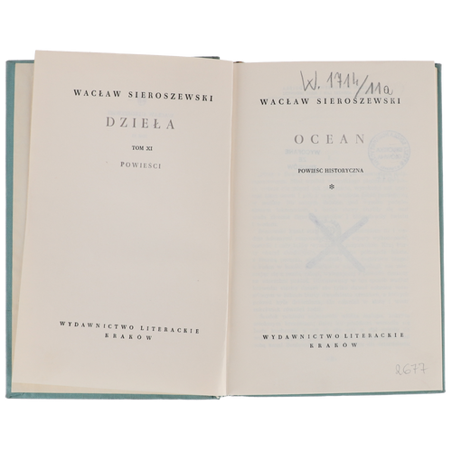 Wacław Sieroszewski Ocean Części I i II Dzieła1963 na Arena.pl