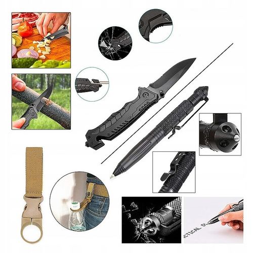 WOJSKOWY MEGA ZESTAW XXL Survivalowy PRZEŻYCIA na Arena.pl