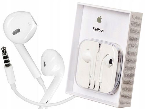 ORYGINALNE SŁUCHAWKI APPLE EARPODS IPHONE IPAD na Arena.pl