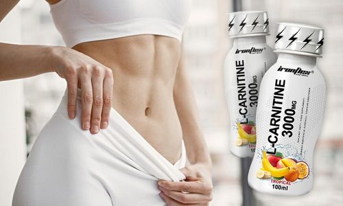 IRONFLEX L-KARNITYNA 3000mg SHOT 12x100ml MOCNY SPALACZ TŁUSZCZU METABOLIZM na Arena.pl