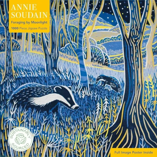 Puzzle 1000 Foraging by Moonlight Annie Soudain zdjęcie 1