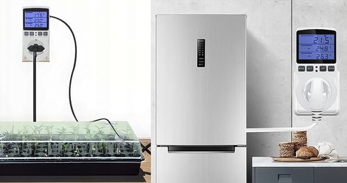 TERMOSTAT ELEKTRONICZNY REGULATOR TEMPERATURY GNIAZDO SIECI 230V max. 3680W na Arena.pl